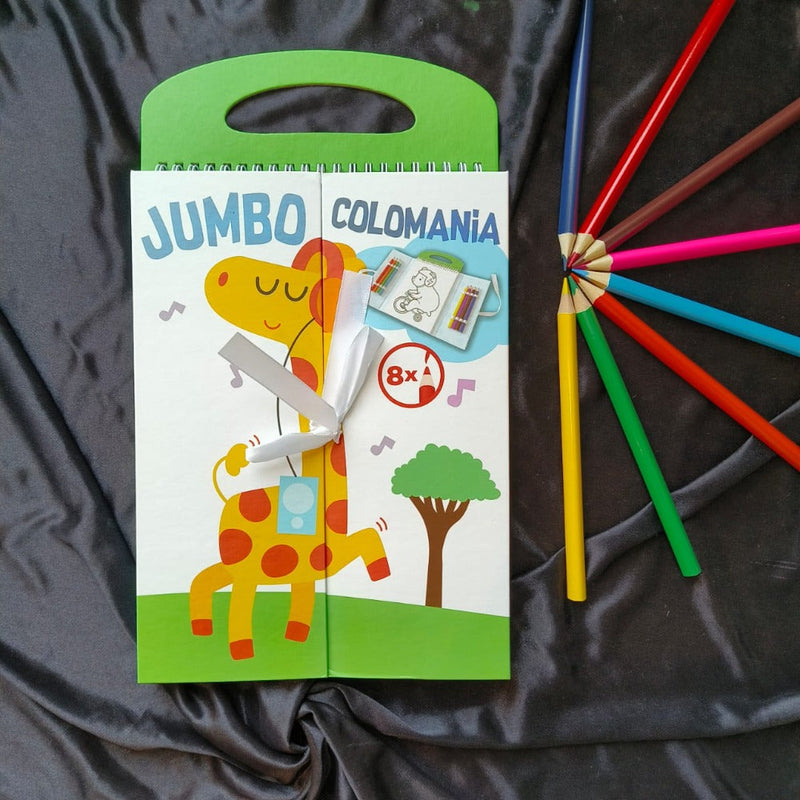 Jumbo Colomania Colouring Book