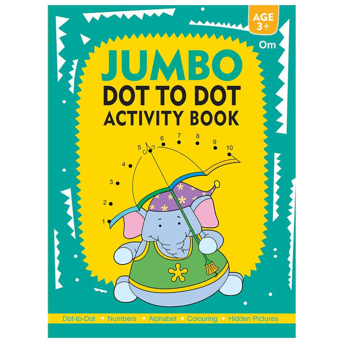 Jumbo Dot To Dot Activity Book-Activity Books-Ok-Toycra