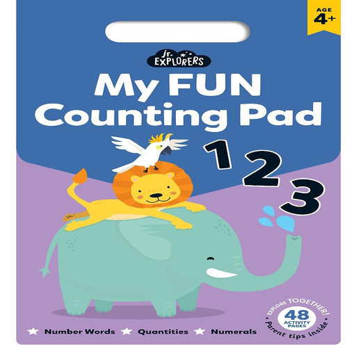 Junior Explorers My Fun Counting Pad-Activity Books-Hc-Toycra