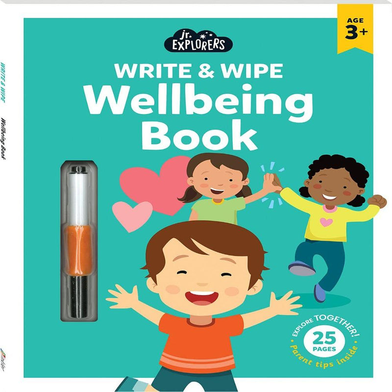 Junior Explorers Write And Wipe : Wellbeing Book