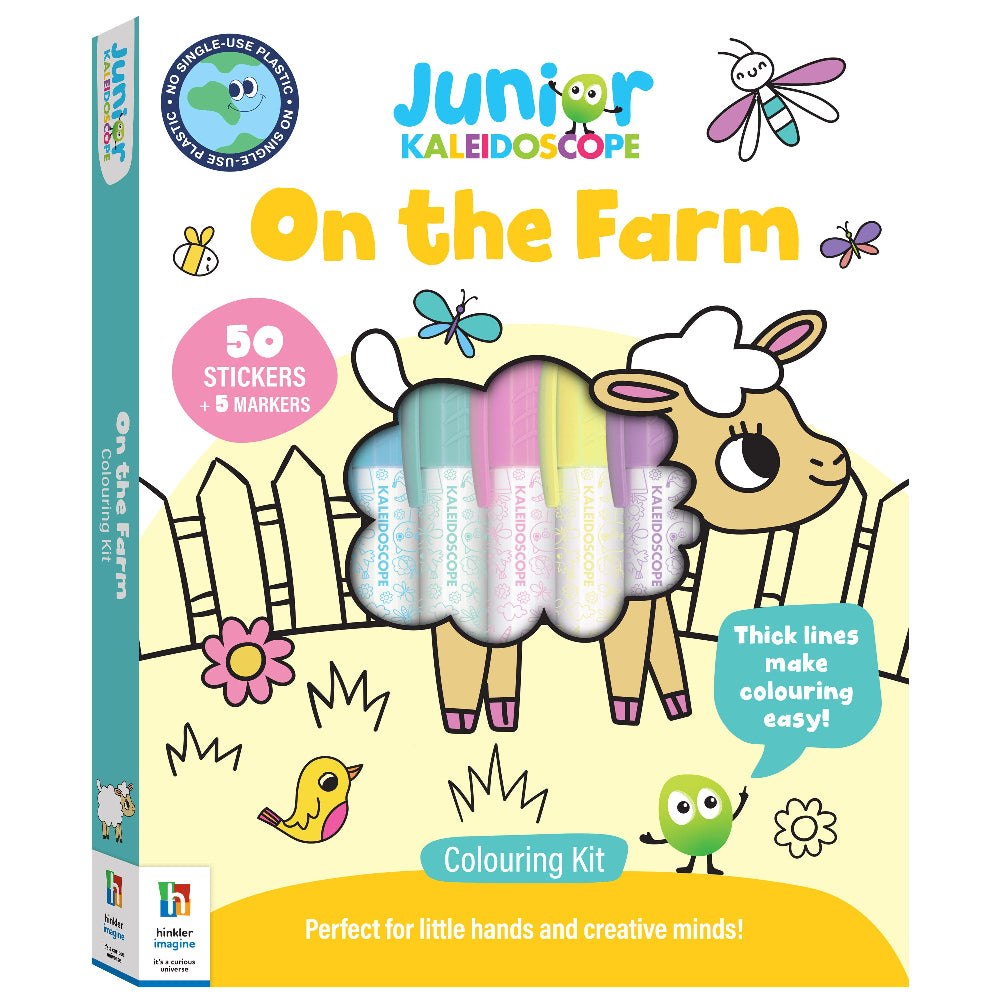 Junior Kaleidoscope Coloring Kit