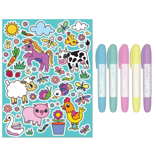 Junior Kaleidoscope Coloring Kit