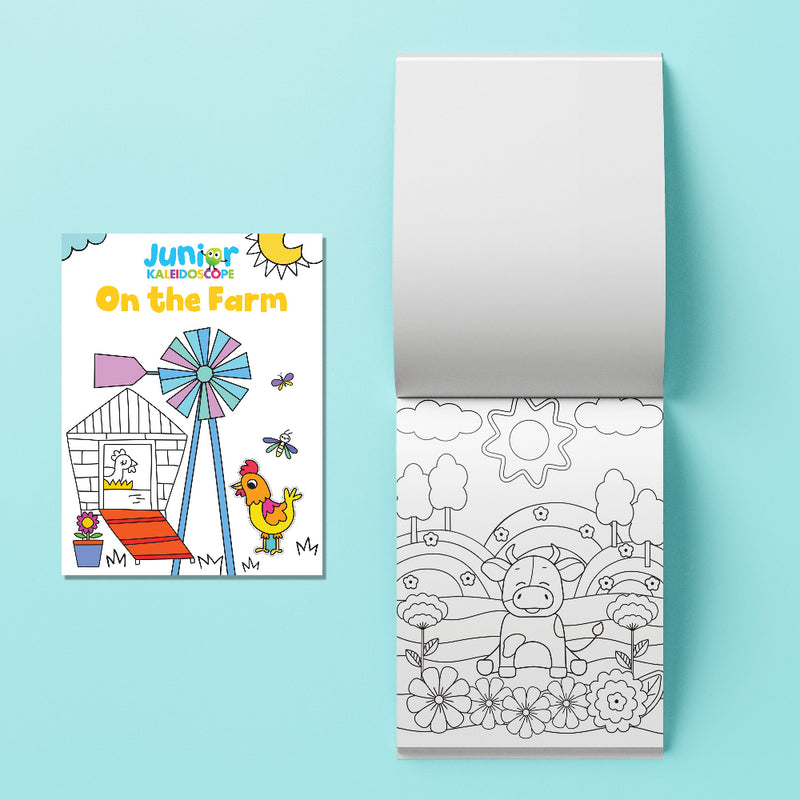 Junior Kaleidoscope Coloring Kit