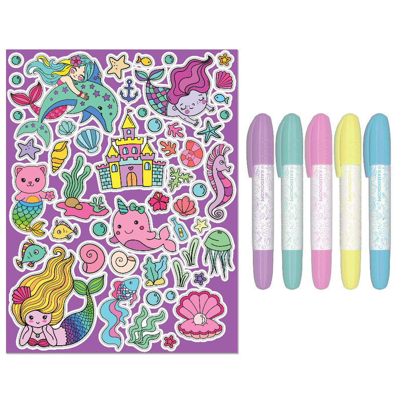 Junior Kaleidoscope Coloring Kit