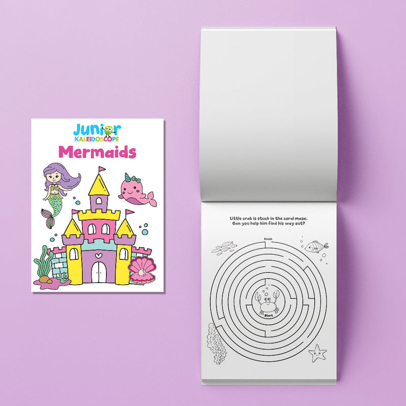 Junior Kaleidoscope Coloring Kit
