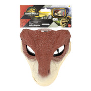 Jurassic World Rebirth Raptor Dinosaur Masks -Velociraptor