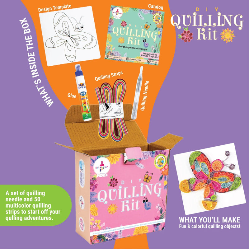 Kalakaram Mini DIY Quilling Kit