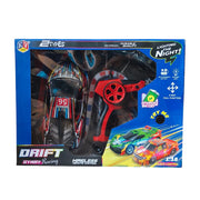 KV Toys 1:18 Rechargable Drift Racing Wireless Remote Control Car With Led Light - (Multiple Color/Design)
