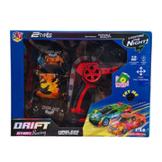KV Toys 1:18 Rechargable Drift Racing Wireless Remote Control Car With Led Light - (Multiple Color/Design)