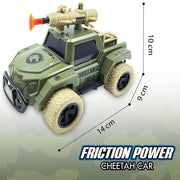 KV Toys Cheetah Crawler Monster Car With Roof Dart Launcher - Multicolor
