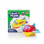 KV Toys Interactive Light-Up Toy Airplane -Multicolor