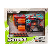 KV Toys Quco G-Strike Double Barrel Soft Bullet Blaster Gun - (Multiple Color)