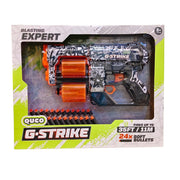 KV Toys Quco G-Strike Double Barrel Soft Bullet Blaster Gun - (Multiple Color)