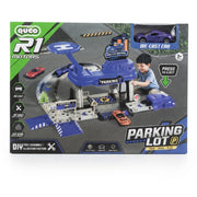 K.V Toys DIY QUCO R1 Motors Parking Lot With Die-Cast Car