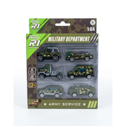 K.V Toys Quco R1 Motors 1:64 Die-Cast Emergency & Military Vehicle Set Collection