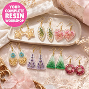 Kalakaram 17 in 1 Resin Art Kit With Moulds For Beginners