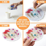 Kalakaram 17 in 1 Resin Art Kit With Moulds For Beginners