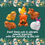 Kalakaram Animal Figurines Painting Kit