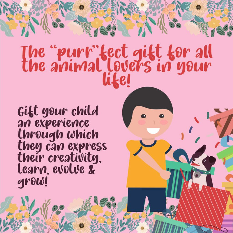 Kalakaram Animal Figurines Painting Kit