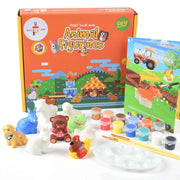 Kalakaram Animal Figurines Painting Kit