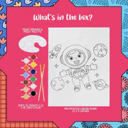 Kalakaram Canvas Painting Kit -Space Boy