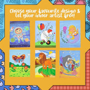 Kalakaram Canvas Painting Kit -Space Boy