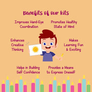 Kalakaram Colored Candle Making Kit-Arts & Crafts-Kalakaram-Toycra