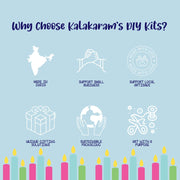 Kalakaram Colored Candle Making Kit-Arts & Crafts-Kalakaram-Toycra