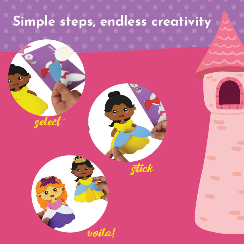 Kalakaram Create-a-Princess DIY Art & Craft Kit
