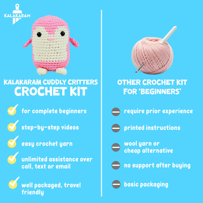 Kalakaram Crochet Kit -Penguin