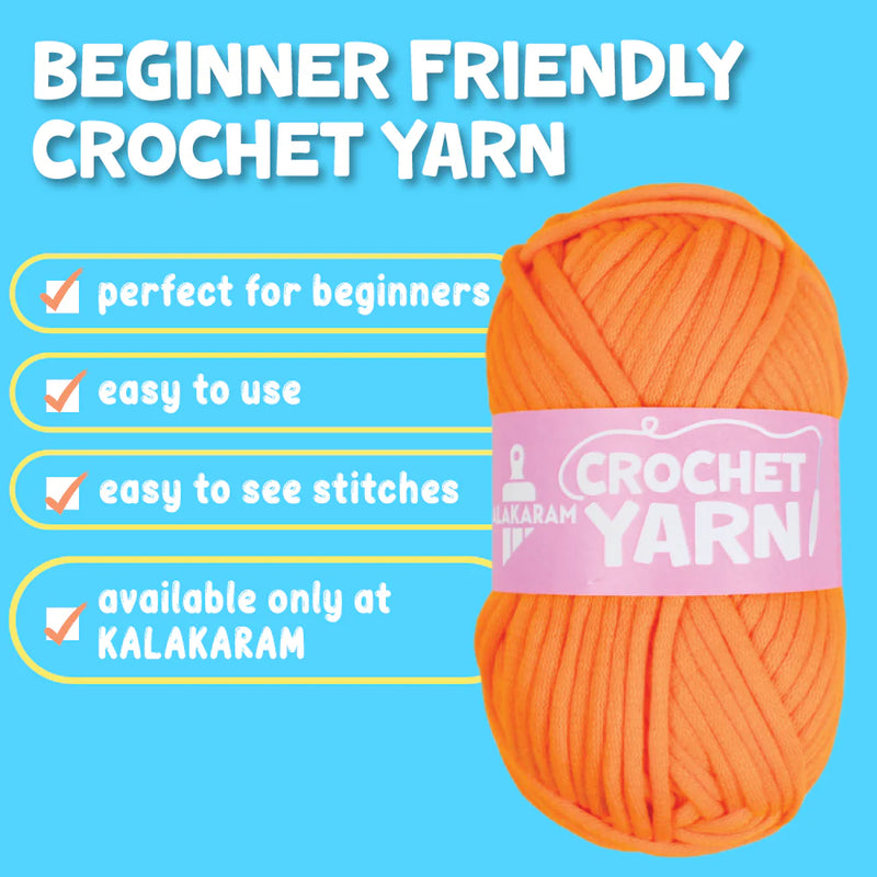 Kalakaram Crochet Kit for Beginners -Make Crochet Dino Toy