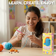 Kalakaram Crochet Kit for Beginners -Make Crochet Dino Toy