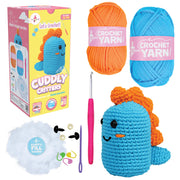 Kalakaram Crochet Kit for Beginners -Make Crochet Dino Toy
