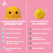 Kalakaram Crochet Kit for Beginners- Make Crochet Octopus Toy