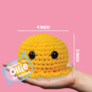 Kalakaram Crochet Kit for Beginners- Make Crochet Octopus Toy