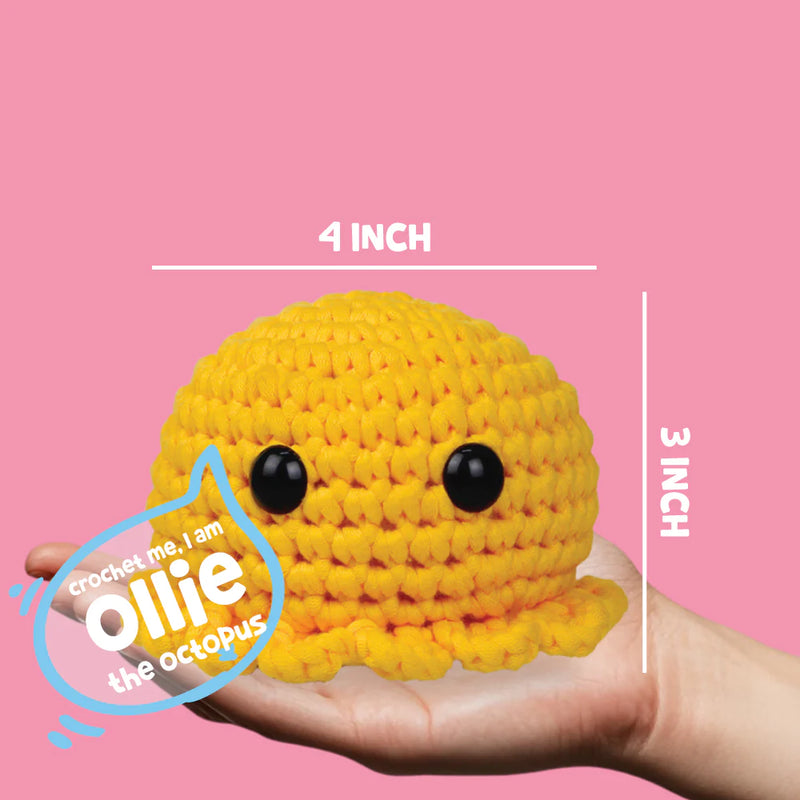 Kalakaram Crochet Kit for Beginners- Make Crochet Octopus Toy