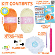 Kalakaram Cuddly Critters Kit -Fish
