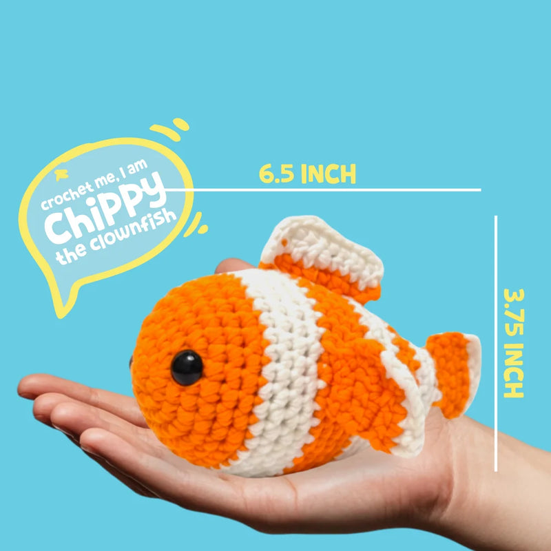 Kalakaram Cuddly Critters Kit -Fish