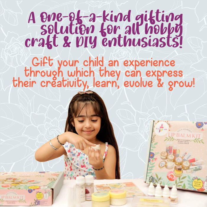 Kalakaram DIY Lip Balm Kit-Arts & Crafts-Kalakaram-Toycra