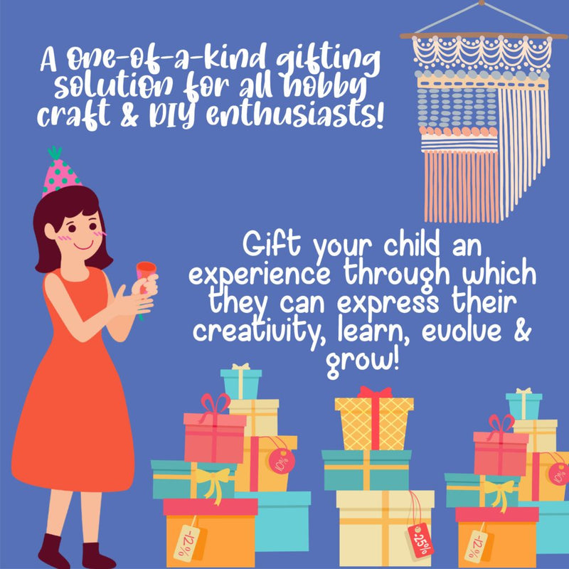 Kalakaram DIY Macrame Plant Hanger Kit-Arts & Crafts-Kalakaram-Toycra