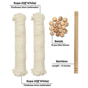 Kalakaram DIY Macrame Wall Hanging Kit