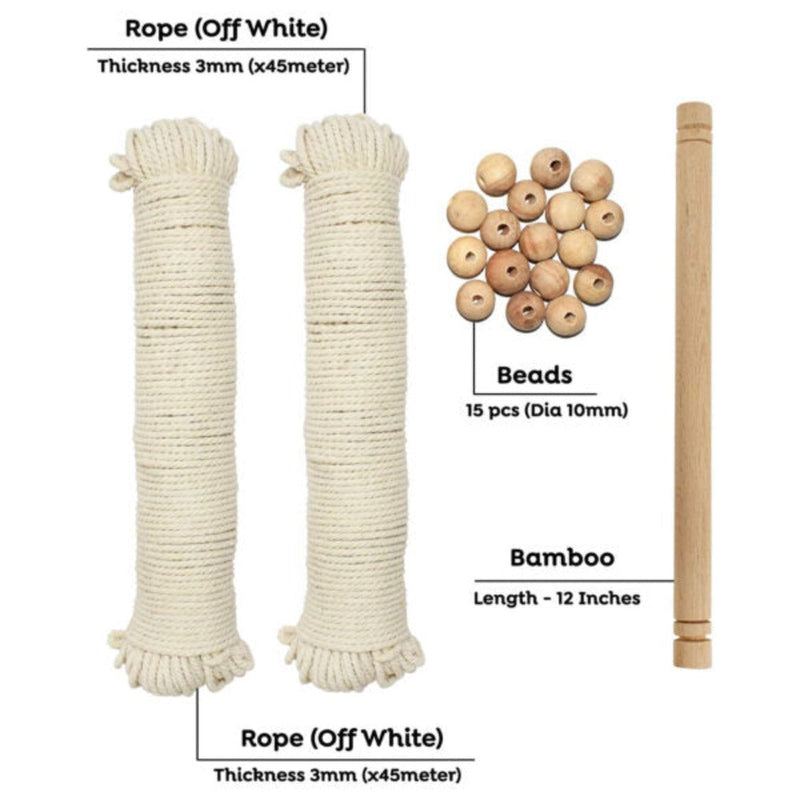 Kalakaram DIY Macrame Wall Hanging Kit