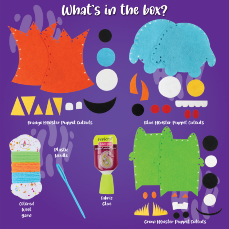 Kalakaram DIY Monster Puppets