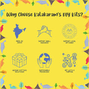 Kalakaram Dinosaur Coaster Painting Kit