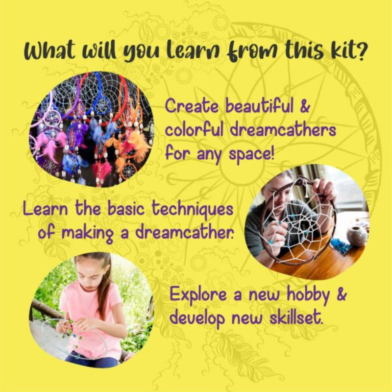 Kalakaram Dream Catcher Kit-Arts & Crafts-Kalakaram-Toycra