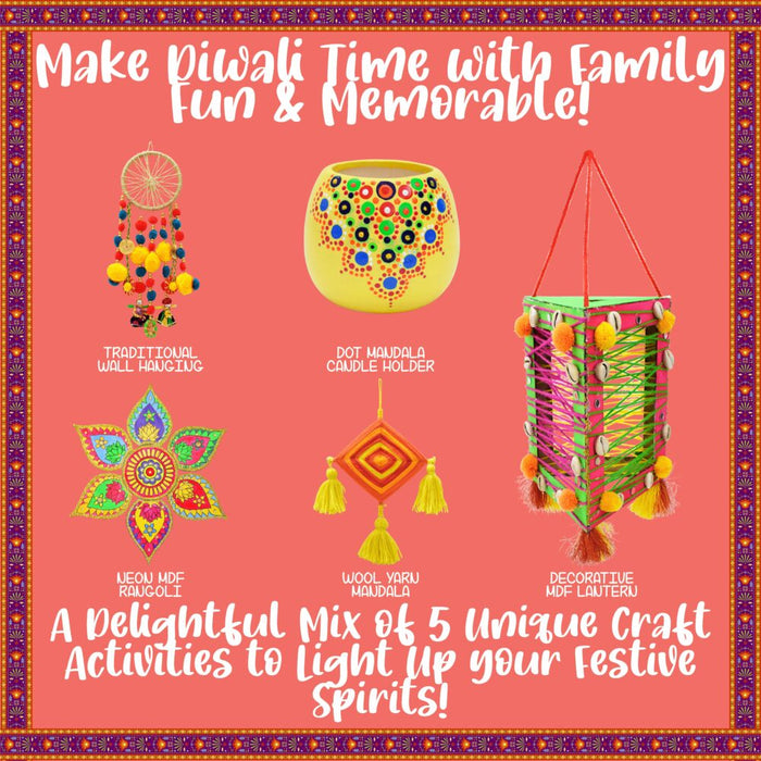 Kalakaram Festive Delight Craft Box-Arts & Crafts-Kalakaram-Toycra