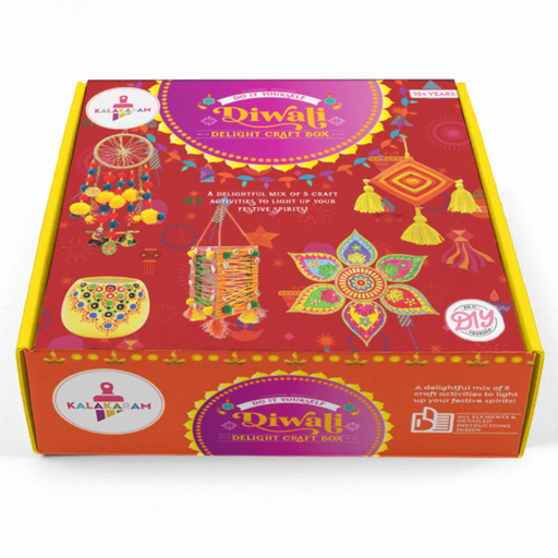 Kalakaram Festive Delight Craft Box-Arts & Crafts-Kalakaram-Toycra