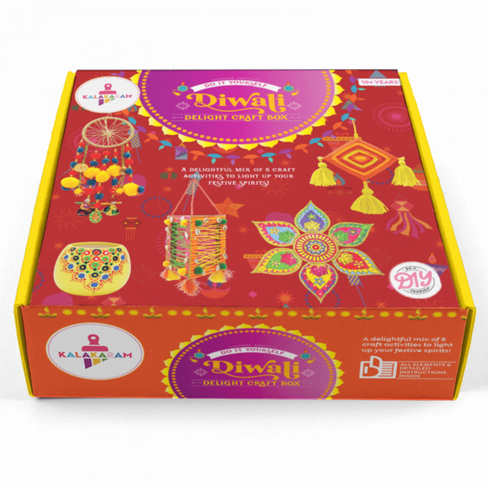 Kalakaram Festive Delight Craft Box-Arts & Crafts-Kalakaram-Toycra