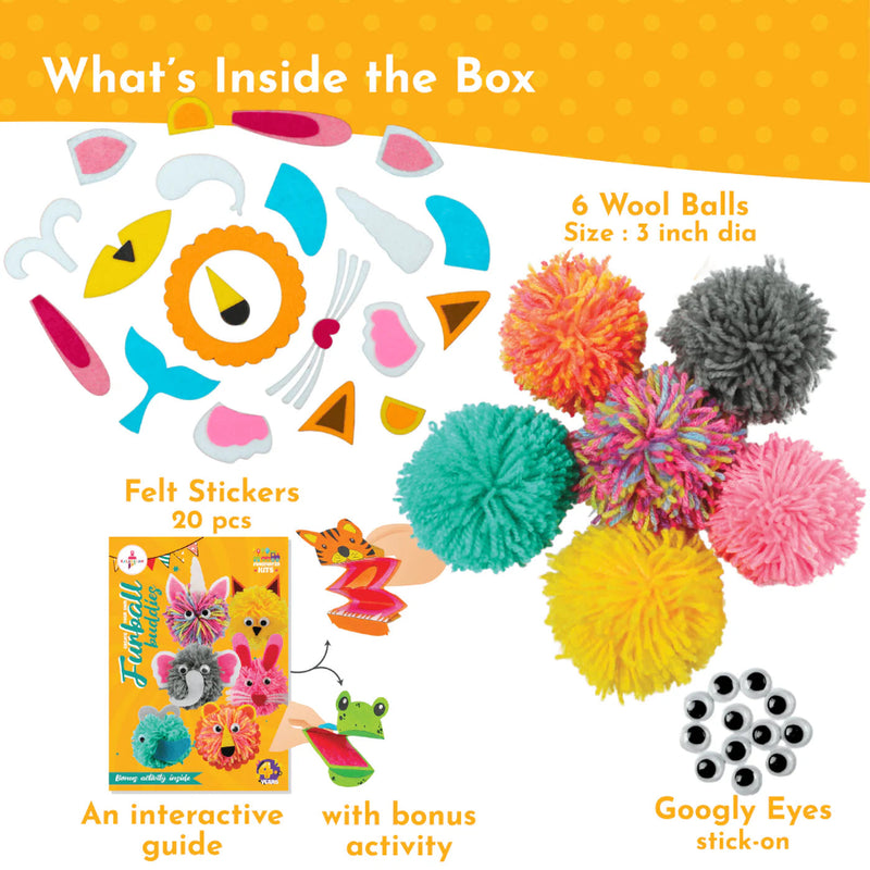 Kalakaram Furball Buddies DIY Art & Craft Kit
