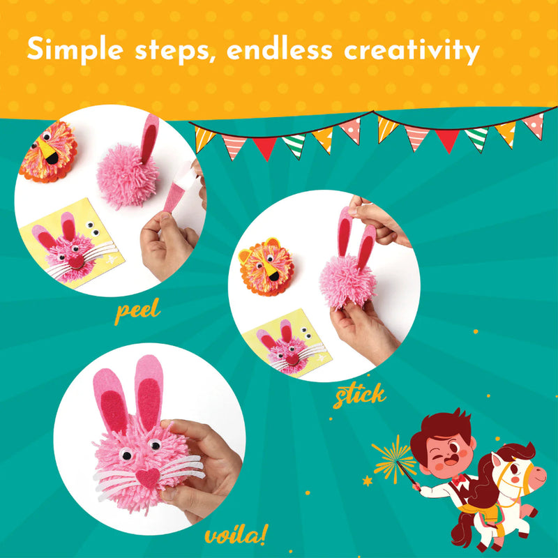 Kalakaram Furball Buddies DIY Art & Craft Kit